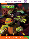 Cover image for Mikey's Monster